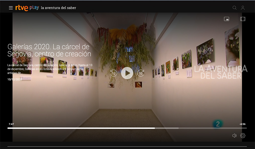 Vídeo entrevista Lurdes Lacorte expo Cárcel Segovia